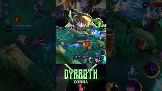 Monster Dyrroth 1Hit🔥 #shorts #ytshorts #shortsfeed2024 #mlbb #shortvideo #shortsviral #moonton