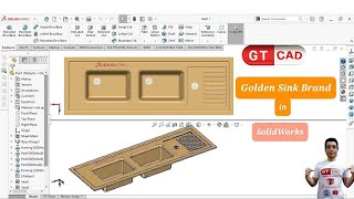 ☕Sink Sheet Metal SolidWorks #solidworks #catia #autodeskinventor