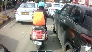 Riding in traffic of Bangalore | 02 August 2024 #motovlogger #yamaharfzsv3 #yamaha #motovlogging