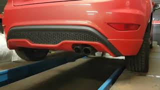 Fiesta ST180 middle silencer resonator delete Pipe Dynamics