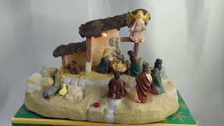 Gemmy Narrated Nativity Scene Sounds Light - See how it works