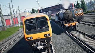 Driving Diesel Train in Train sim world 4