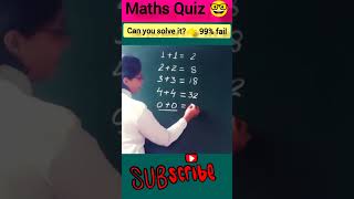 if you are genius😇 comment right answer#subscribe #quiz #maths #shortvideo #trending