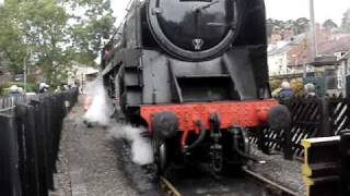 9F,92214, at Pickering on the NYMR.