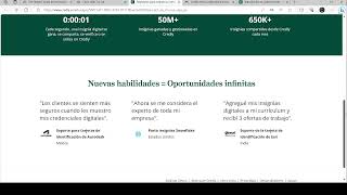 Como ver tu insignia y certificado cursos finalizados de cisco en Credly