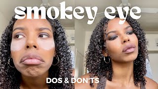 SMOKEY EYE DO'S & DON'TS ft.Online Makeup Academy