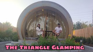 The triangle glamping !!  Best Place For vacation !! kokankanya saistra