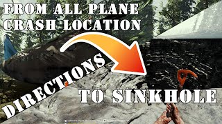 THE FOREST | HOW TO FIND SINKHOLE | STARTING FROM PLANE CRASH