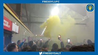 LEEDS FANS GOING MENTAL IN THE CONCOURSE AT BARNSLEY 2017!!!