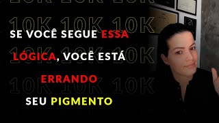 ESSA É A LÓGICA QUE TE FAZ ERRAR DE PIGMENTO | Stefani CarvalhoPMU