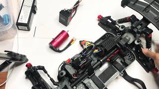 ARRMA 1/8 TYPHON 4X4 3S BLX BUGGY'S BRUSHLESS MOTOR REPLACEMENT