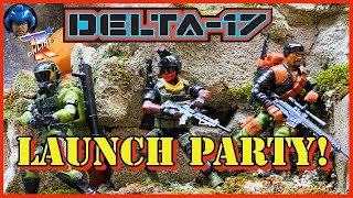 Delta-17 GO! Launch Party for the newest Military Action Figure Line - Mega Jay Retro