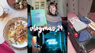 💫 Fin de Vlogmas, Sorteo de una Airfryer, Nueva pizza fav y Básicos de maquillaje l VLOGMAS 24