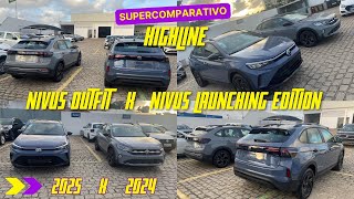 VW NIVUS OUTFIT 2025 X LAUNCHING EDITION 2024 - SUPERCOMPARATIVO HIGHLINE