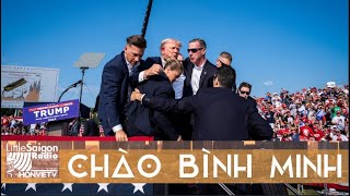 Hạ viện Mỹ thông qua dự luật tăng cường bảo vệ Cựu TT. Trump   |   CHÀO BÌNH MINH (09/20/2024)