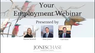 Your Employment Webinar Oct 2021 -Post-termination restrictions, conditional offers & discrimination