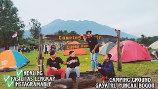 CAMPING GROUND GAYATRI, PUNCAK BOGOR ★ Butuh perjuangan lebih untuk hasil yang memuaskan ★