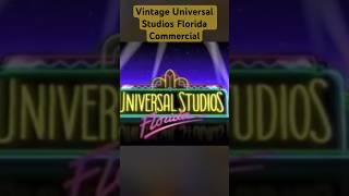 Vintage Universal Studios Florida Commercial #universalflorida #universalorlando #universalstudios