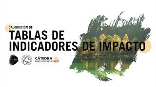 Tablas de indicadores de impacto