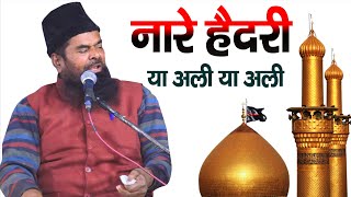 Naar E Haideri Ya Ali Ya Ali || Munazir Husain || Ali islamic Program