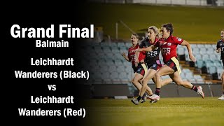 Womens Grand Final - Leichhardt Wanderers (Black) vs Leichhardt Wanderers (Red) - Balmain District