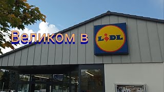 поездка велосипедом в магазин "lidl". Offenberg, Deutschland.