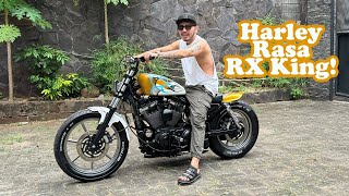 Dokter Tirta Custom Harley Nuansa RX King di Hantu Laut Kustom