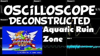 Sonic 2 - Aquatic Ruin Zone - Oscilloscope Deconstruction