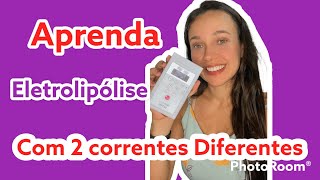 Como fazer eletrolipólise com 2 correntes diferentes.