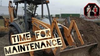 Case 580N Backhoe service. @DEBOSSGARAGE said these videos  do well, let's see...