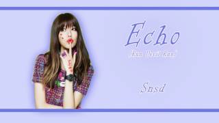 [Rom/Han/Eng] Snsd - Echo Lyrics