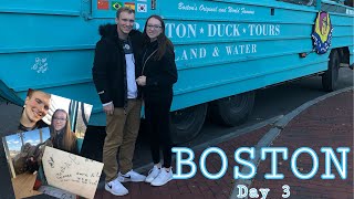 World Famous Boston Duck Tour! |vlog