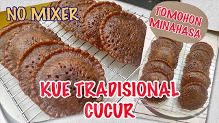 RESEP KUE CUCUR MANADO, CARA MEMBUAT KUE CUCUR, RESEP KUE CUCUR GULA MERAH