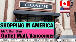 Shopping in Canada for Clothing, Shoes and Fashion Accessories | Outlet Mall Shopping Vancouver Vlog