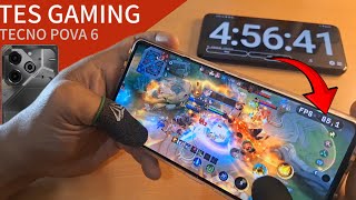 SIKSA Gaming TECNO POVA 6 New Update Sampai BATERAI HABIS!! Lets him Cook 🔥