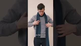 The Best Scarf Knot for Shorter People!