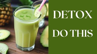 Cucumber Pineapple Ginger Detox | Burn Fat, Gain Energy, Weight loss, Colon Cleanse