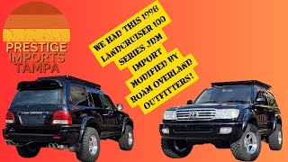 1998 JDM Landcruiser 100 Series build and Walk around!