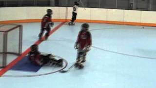 Great Roller Hockey Play