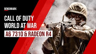 CALL OF DUTY 5 WORLD AT WAR | GAMEPLAY SUR AMD A6 7310 RADEON R4 8GB RAM