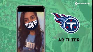 Tennessee Titans - Face Mask - AR Filter