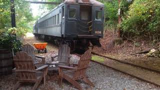 Wcrr 1803 shoveing through west town station