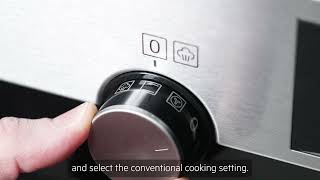 Using your AEG Rotary Dial Oven for the first time | AEG