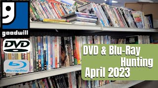 DVD & Blu-Ray Hunting at Goodwill! (April 2023)