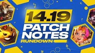 Frodan Reacts to the 14.19 Patch Notes Rundown