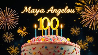 Maya Angelou’s 100th Birthday Celebration