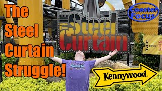 The STEEL CURTAIN Struggle! Visiting Kennywood to Ride Steel Curtain Vlog (June 2nd 2022)