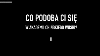 Co podoba się naszym uczniom w Akademii Języka Chińskiego Wushi? 为什么波兰人选择WUSHI汉语学院？ II