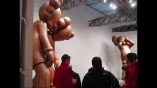 Kaws at Mary Boone, NYC (Nov 2013)