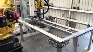 Robotic timber frame assembly